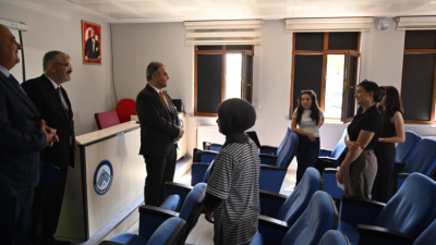 Rektörümüz Prof. Dr. Mevlüt Karataş, Turizm Fakültesi, Kurşunlu Meslek Yüksekokulu