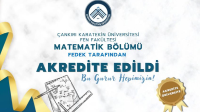 Çankırı Karatekin Üniversitesi, kalite güvencesi ve sürekli iyileştirme ilkeleri doğrultusunda