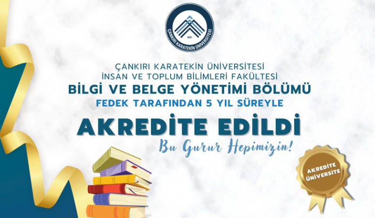 Çankırı Karatekin Üniversitesi İnsan ve Toplum Bilimleri Fakültesi bünyesinde yer