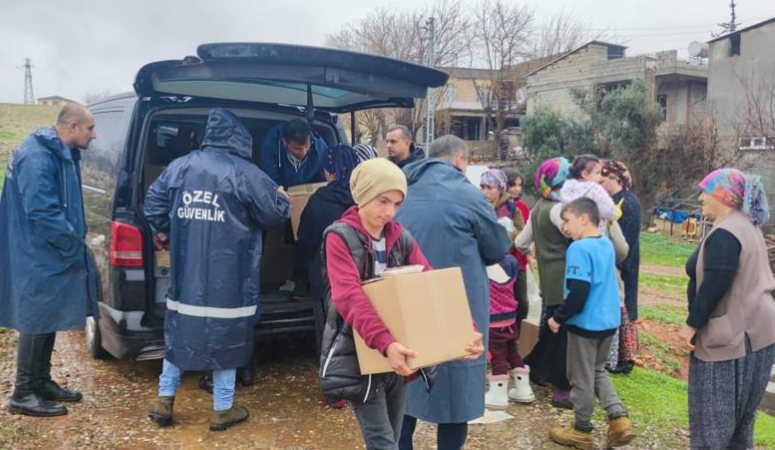 Çankırı Karatekin Üniversitesi (ÇAKÜ) güvenlik görevlileri, depremden en çok etkilenen