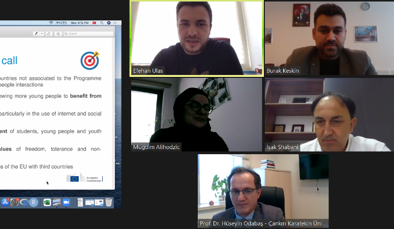 Çankırı Karatekin Üniversitesi (ÇAKÜ) tarafından, “Avrupa Birliği Merkezi Projeler” kapsamında,