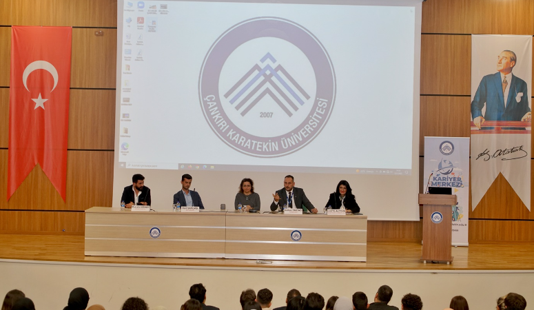 Çankırı Karatekin Üniversitesi (ÇAKÜ) Kariyer Merkezi tarafından organize edilen “Kariyer
