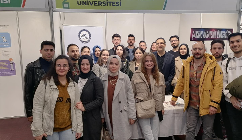 ÇAKÜ, paydaşı olduğu Orta Karadeniz Kariyer Fuarı (OKAF) 2023’te boy