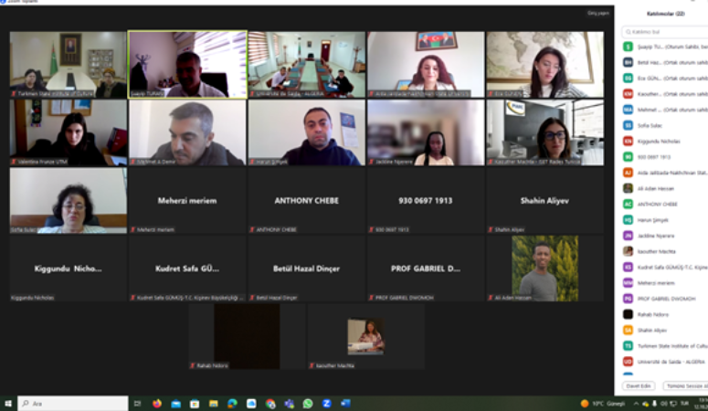 Uluslararası İlişkiler Ofis Başkanlığımız tarafından yürütülen Erasmus+ KA171 Projesi’nin hazırlık