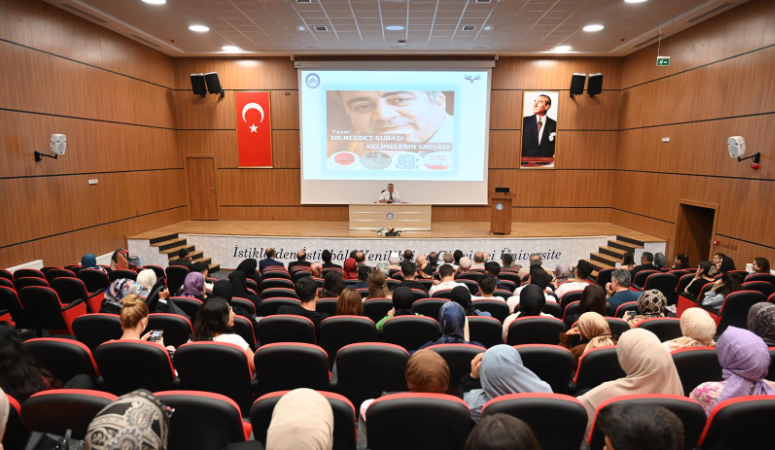 Üniversitemizde Akademisyen Yazar Dr. Necdet Subaşı tarafından “Kelimelerin Simyası” başlıklı