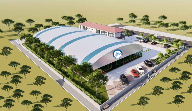 Üniversitemiz Uluyazı Kampüsünde yaptırılması planlanan “ÇAKÜ Kapalı Halı Saha ve