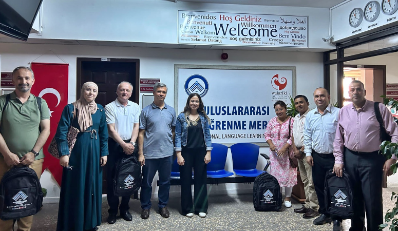 Erasmus+ KA107 proje ortaklarımız, 10-14 Temmuz haftasında Çankırı Karatekin Üniversitesi’nde