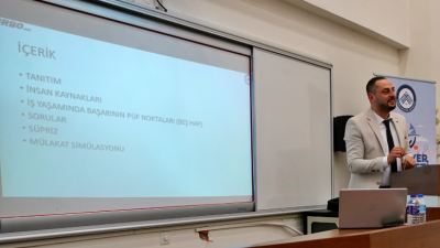 ÇAKÜ Kariyer Merkezi tarafından düzenlenen “İş Dünyasına Yeni Bir Bakış”