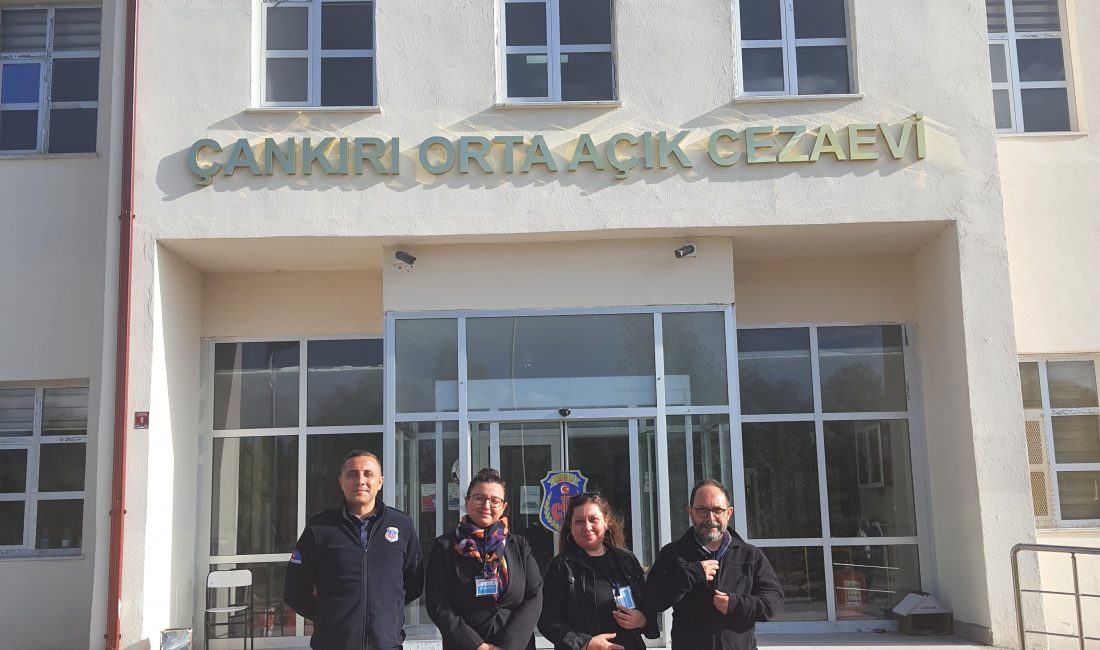 Çankırı Orta Açık Ceza İnfaz Kurumu’nda, hükümlülerin mesleki beceriler kazanmaları