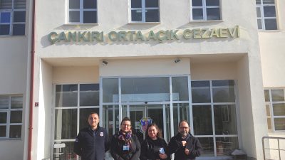 Çankırı Orta Açık Ceza İnfaz Kurumu’nda, hükümlülerin mesleki beceriler kazanmaları