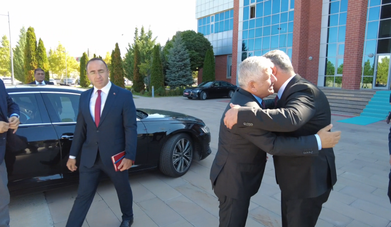 Sağlık Bilimleri Üniversitesi Rektörü Prof. Dr. Kemalettin Aydın ve değerli