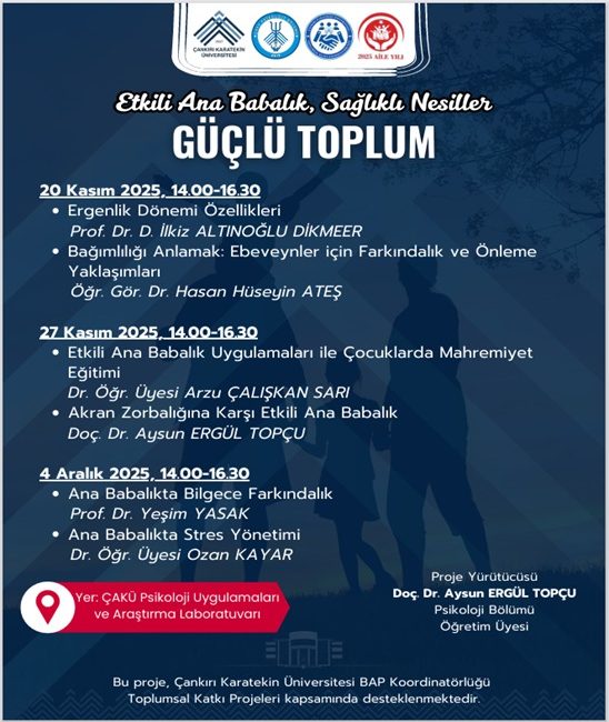 2025 yılının “Aile Yılı” olarak ilan edilmesi, psikolojik açıdan güçlü