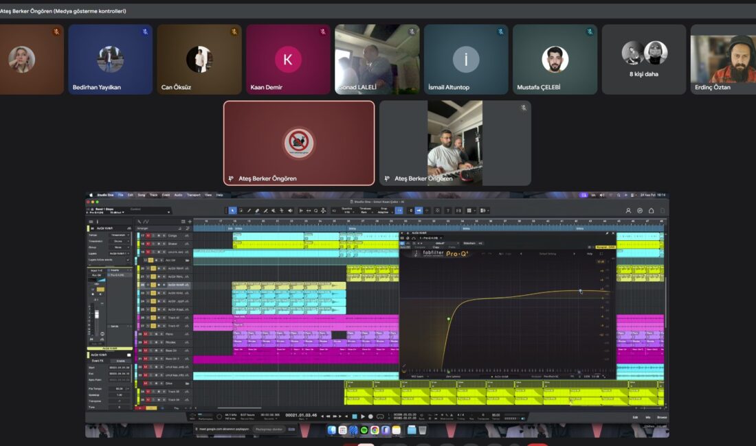 STMF Müzik Bölümü tarafından, Ateş Berker Öngören’in katkılarıyla düzenlenen “Prodüksiyon