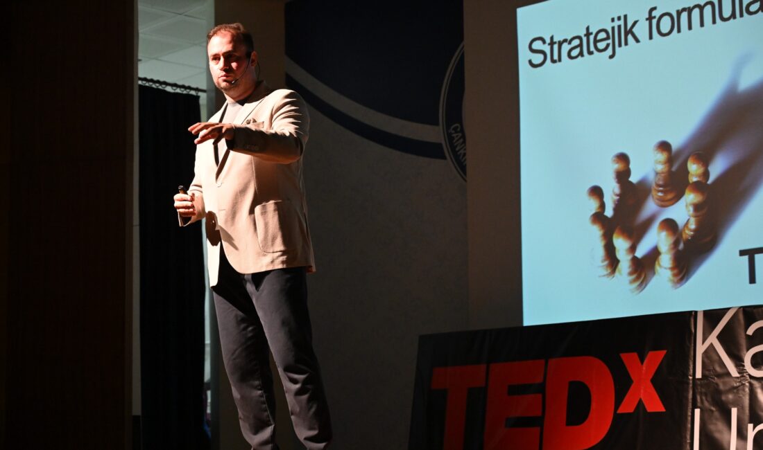 Çankırı Karatekin Üniversitesi (ÇAKÜ) TEDx Karatekin University Topluluğu tarafından düzenlenen