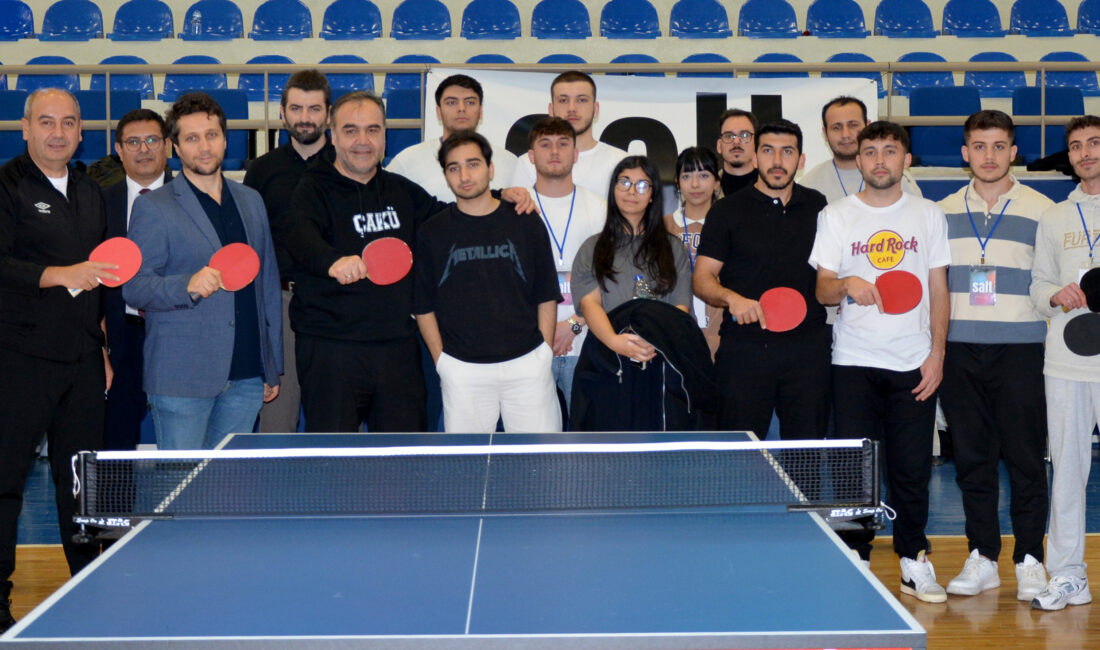 Çankırı Karatekin Üniversitesi Salt Spor Topluluğu tarafından Masa Tenisi Turnuvası