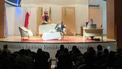 Çankırı Karatekin Üniversitesi (ÇAKÜ) Salt Tiyatro Topluluğu tarafından sahnelenen “Yalancı