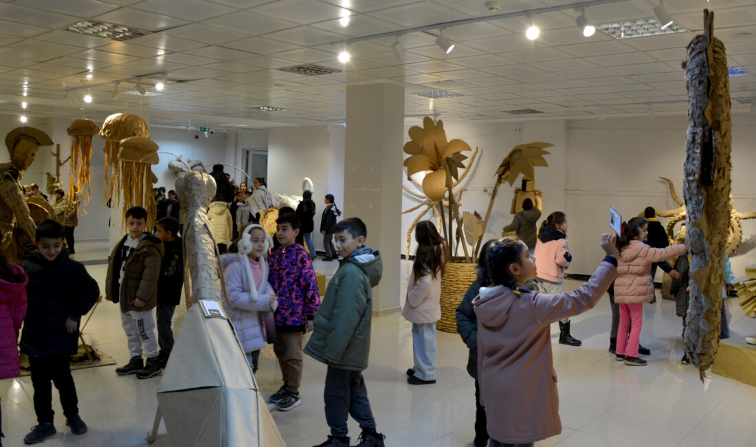 Çankırı İlker Tuncay İlkokulu 3. sınıf öğrencileri, Çankırı Karatekin Üniversitesi’nde