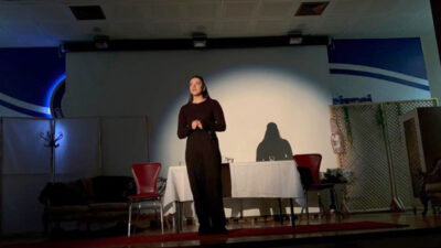 Çankırı Karatekin Üniversitesi (ÇAKÜ) Salt Tiyatro Topluluğu tarafından sahnelenen “Bir