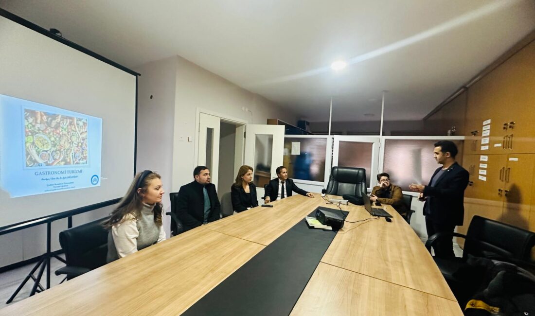 Üniversitemiz Turizm Fakültesi Öğretim Üyesi Doç. Dr. Ayhan DAĞDEVİREN tarafından