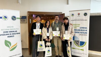 Yüksekokulumuz EkoDenge Topluğumuzdan 3 öğrenci ile üniversitemizi temsilen, 10 Aralık