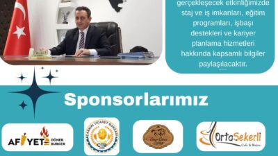 Uluslararası Ticaret ve Finansman Bölümü olarak gerçekleştirdiğimiz “Geleceğin Ticareti Seninle