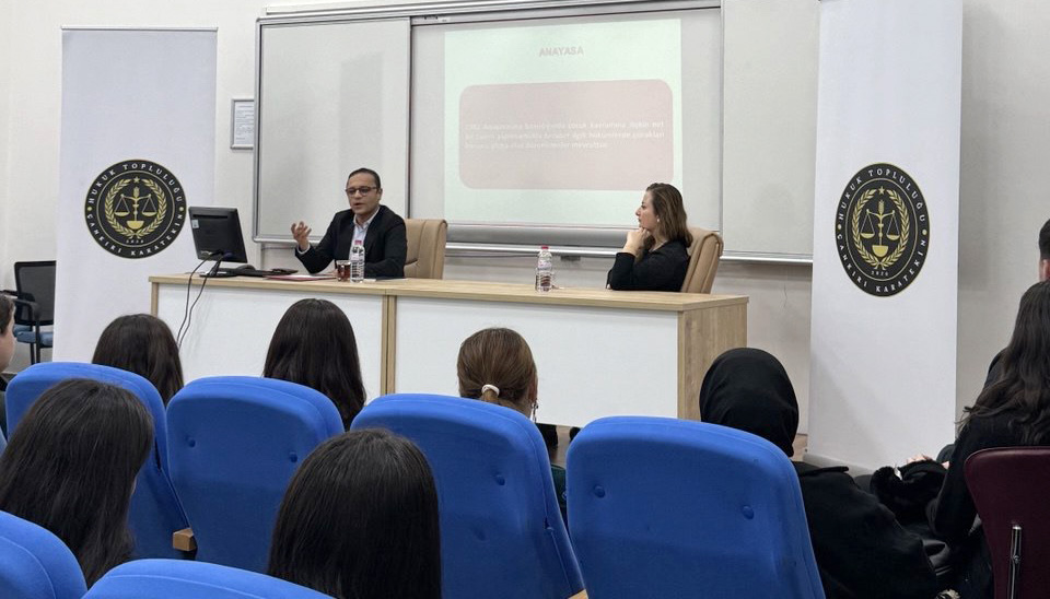 Çankırı Karatekin Üniversitesi (ÇAKÜ) Hukuk Topluluğu tarafından “Anayasal Güvenceleriyle Çocuk