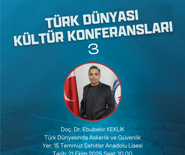 İnsan ve Toplum Bilimleri Fakültesi Öğretim Üyesi Doç. Dr. Ebubekir