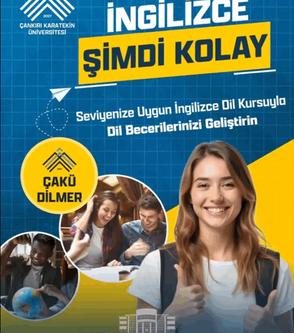 2026 Bahar döneminde ÇAKÜ DİLMER’de verilecek dil kurslarının kayıtları başlamıştır.