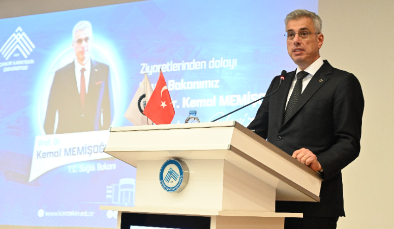 Türkiye Cumhuriyeti Sağlık Bakanı Prof. Dr. Kemal Memişoğlu, bir dizi