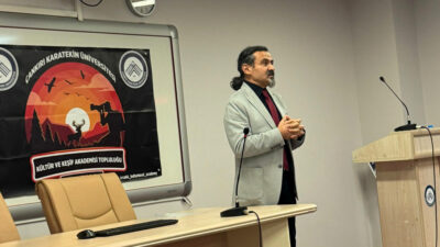 Çankırı Karatekin Üniversitesi (ÇAKÜ) Bilgi ve Belge Yönetimi Bölümü öğrencileri