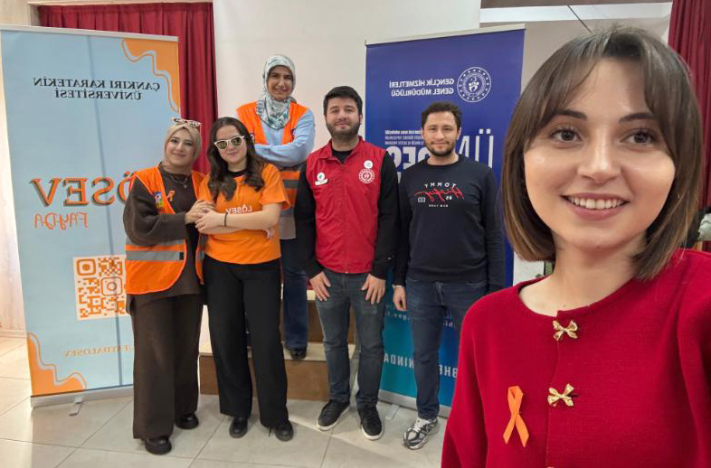 Çankırı Karatekin Üniversitesi (ÇAKÜ) LÖSEV Fayda Topluluğu, toplumsal duyarlılığı artırmak