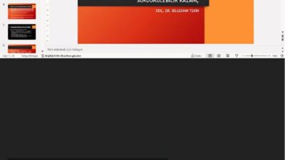 İşletme bölümü öğretim üyesi Doç. Dr. Bilgehan Tekin Finansal Kararlar,