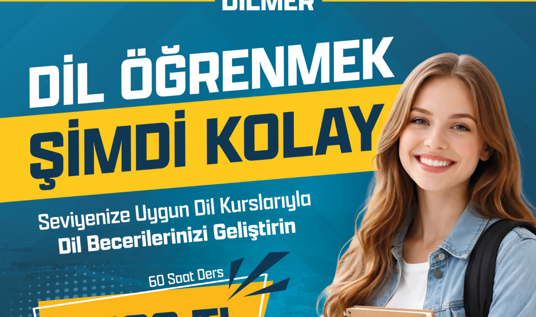 2026 Bahar döneminde ÇAKÜ DİLMER’de verilecek dil kurslarının kayıtları başlamıştır.