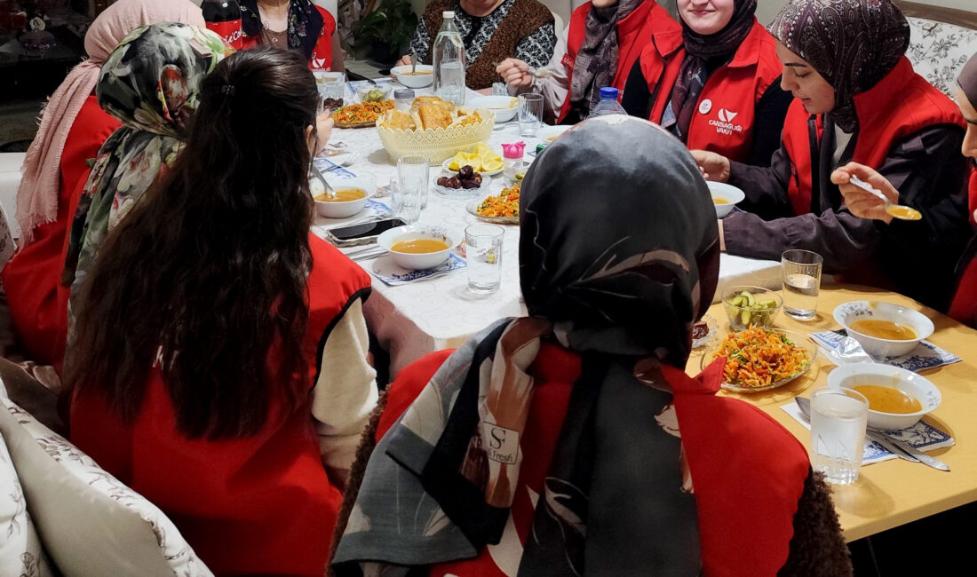 Çankırı Karatekin Üniversitesi Cansağlığı Topluluğu gönüllüleri, Ramazan ayı kapsamında düzenledikleri