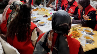 Çankırı Karatekin Üniversitesi Cansağlığı Topluluğu gönüllüleri, Ramazan ayı kapsamında düzenledikleri