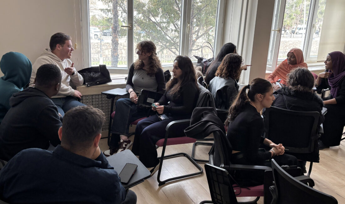 Çankırı Karatekin Üniversitesi Uluslararası İlişkiler Topluluğu tarafından düzenlenen Speaking Club