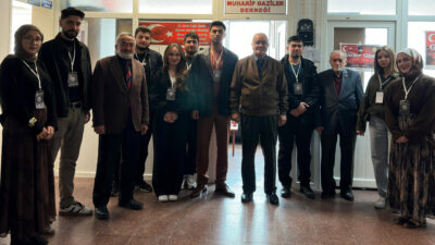 Çankırı Karatekin Üniversitesi Tarih Topluluğu, Çankırı Muharip Gaziler Derneği’ne anlamlı