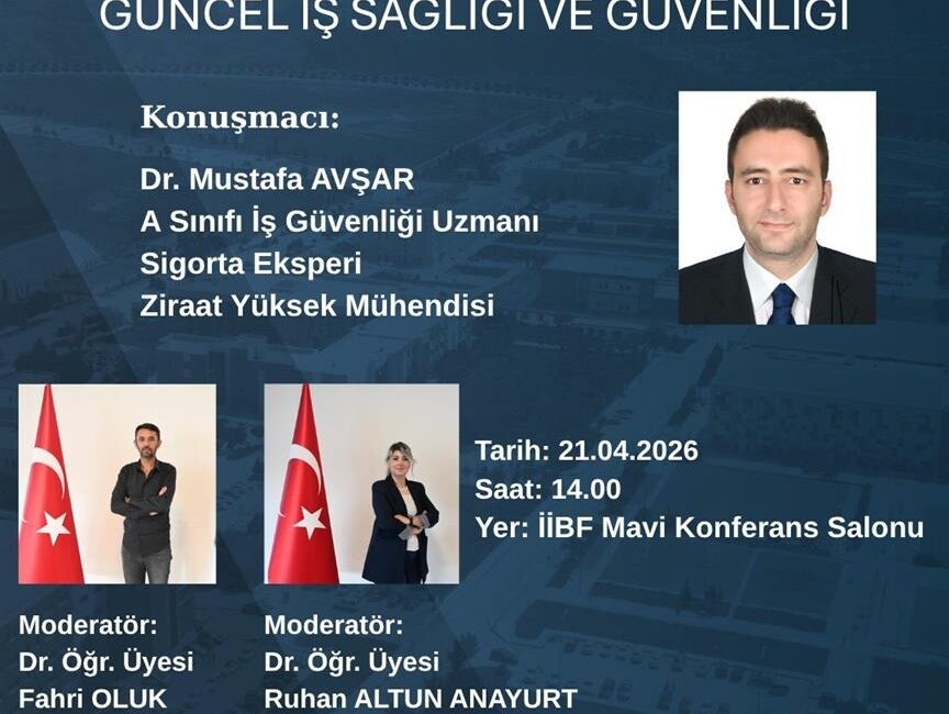 ÇAKÜ Sosyal Bilimler Meslek Yüksekokulu, çalışma hayatının en kritik konularından