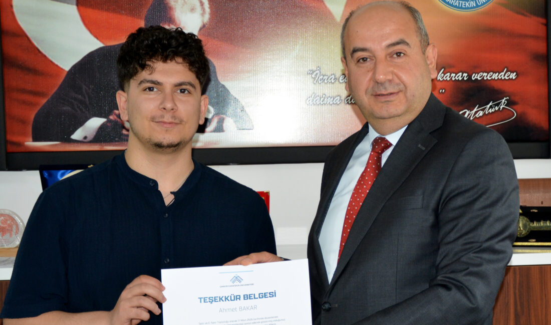 Çankırı Karatekin Üniversitesi Spor ve E-Spor Topluluğu üyeleri, üniversite öğrencilerine