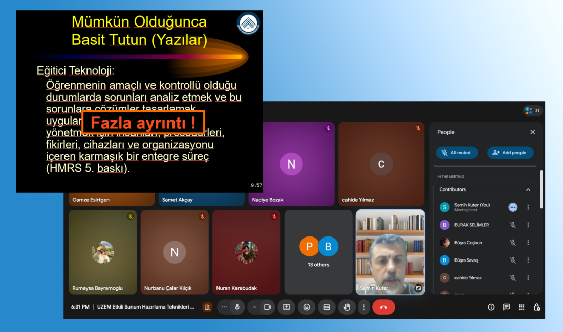 Çankırı Karatekin Üniversitesi Uzaktan Eğitim Uygulama ve Araştırma Merkezi (UZEM)