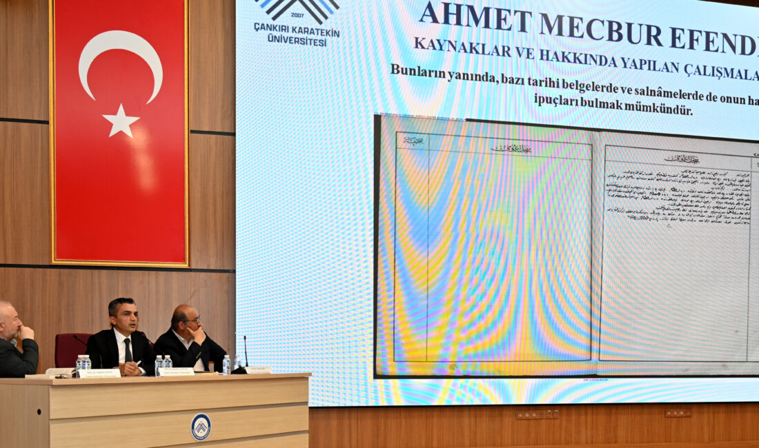 Çankırı Karatekin Üniversitesi Türkiyat Enstitüsü tarafından düzenlenen “Çankırı’nın Değerleri” programlarının